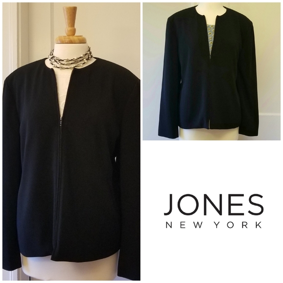Jones New York Jackets & Blazers - Jones NY zip-up jacket
